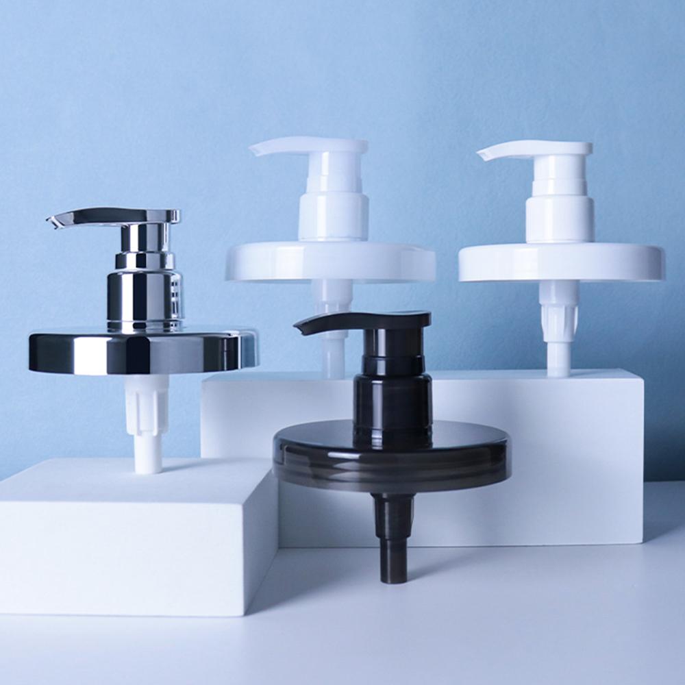Wide Mouth Pump Bottle Dispenser Clear Storage Bottle  for Shampoo Conditioner Lotion