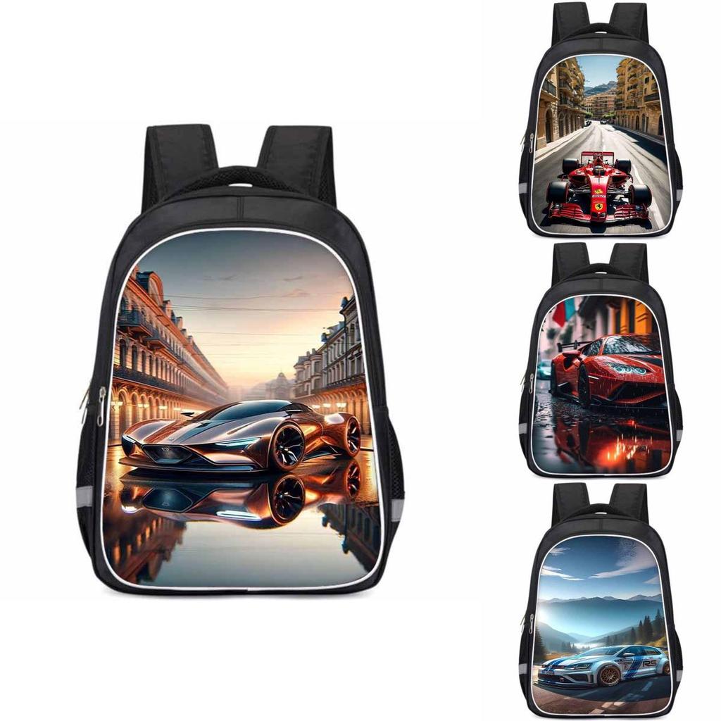 Large Capacity Lightweight Oxford Cloth Kids Backpack For School Boys And Girls