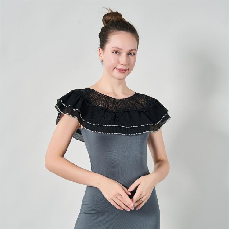 Multiuse Lace Shawl for Formal Occasion All Matching Casual Wear Shoulder Wrap Decorative Collar Shawl for Cheongsam