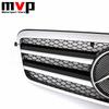 Chrome Black AMG Style Racing Grille With Emblem Logo Badge For Mercedes Benz E-Class W212 2009-13 E200 E250 E300 E350 E500 E550 uuu1