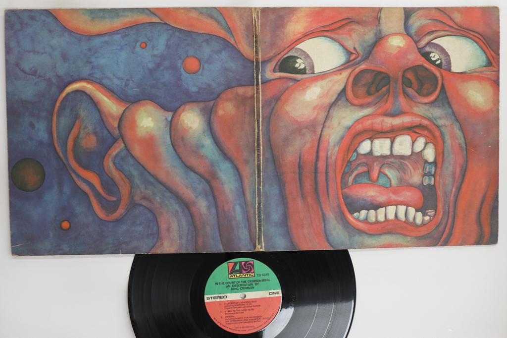 LP Record KING CRIMSON In The Court Of The Crimson King SD8245 ATLANTIC 1969 US Rock Used