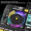 Children Musical DJ Mixer with Microphone Light Bluetooth DJ Turntable Educational DJ Console Junior Music Toy Kids Gifts