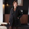 Winter Scarf Collar Down Cotton Clothes Medium and Long Clothes In the Elderly Winter Cotton Coat Women