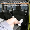 BLUESEATEC Tapete de Proteção Traseiro para Kick Guard Assento Traseiro Compatível com Suzuki Jimny Série Nomad JC04 Capa de Proteção para Kick Guard do Banco Traseiro JC74 Design com Bolso de Armazenamento PU