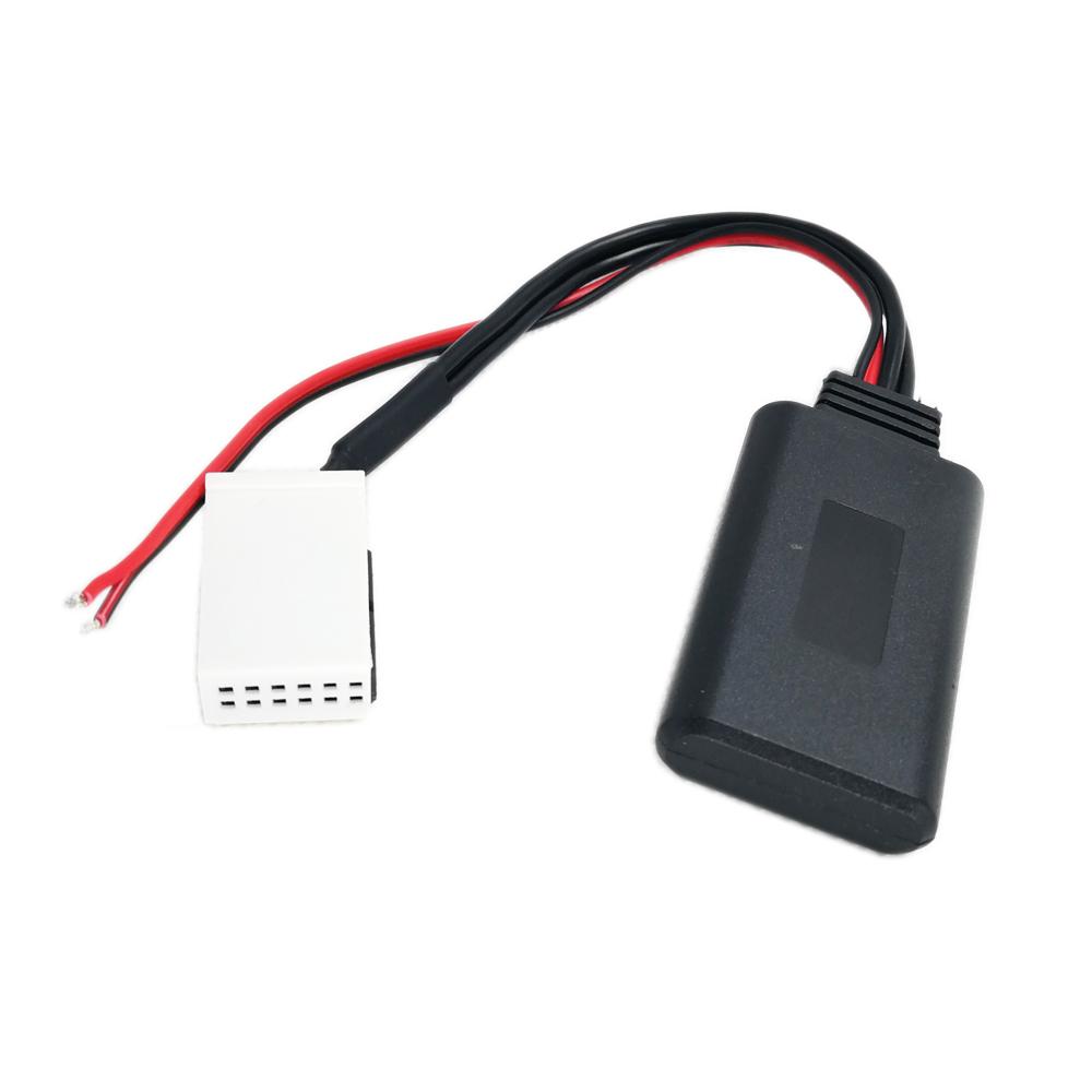 Car Bluetooth Module AUX-in Audio MP3 Music Adapter 12Pin Connector Microphone Handsfree for Peugeot RD4 Radio Model