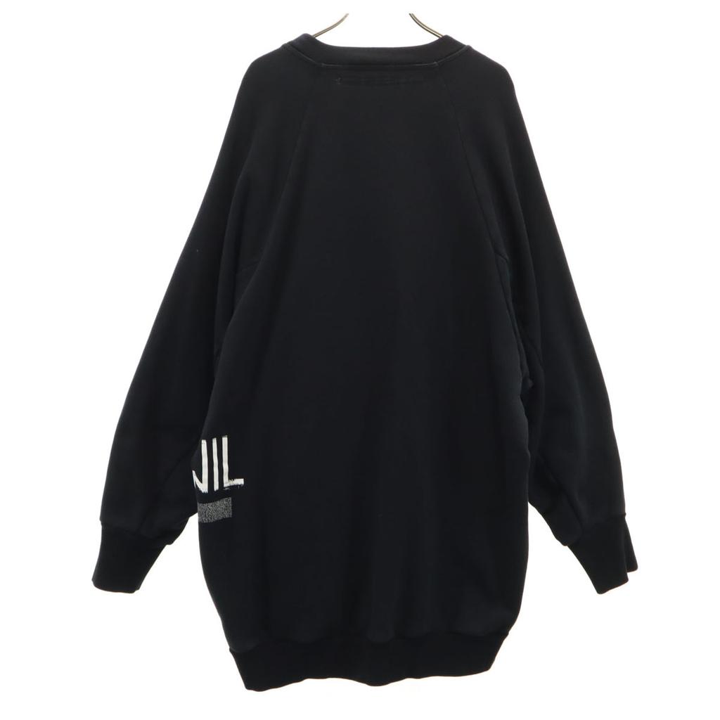 NILoS made in Japan Long sleeve sweat trainer 2 black Men's Used