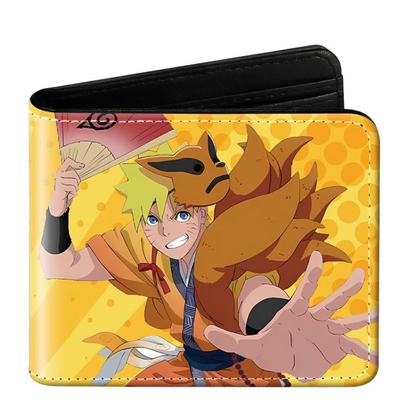 Naruto Anime Foldable Leather Wallet Short Purse