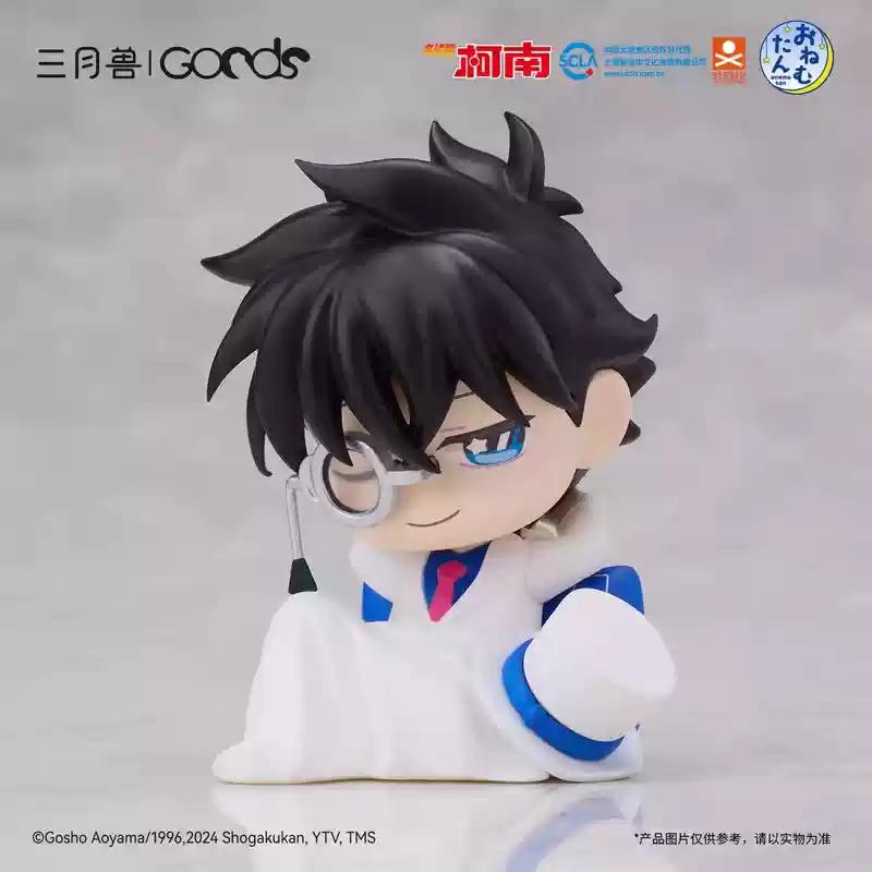 Genuine GOODS Detective Conan Cloth Group Series Intersting Box Shinichi Mauryan Kiddo Hand Figure Ornament