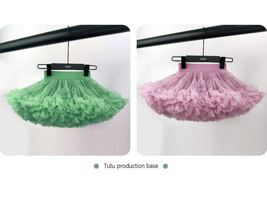 Girls' Autumn/Winter New Style Mesh Tutu Skirt