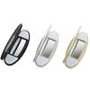 LHD RHD 3 Colos Car Interior Sun Visor Vanity Mirror Cover Upgrade For BMW MINI R55R56 R60 2007-2014 511673168333 511673168334