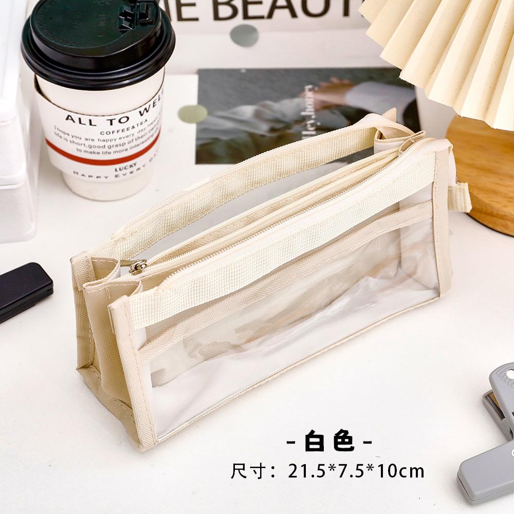 1 Pcs Kawaii Pencil Case Student Exam Stationery Pencil Box Pencilcase Pencil Bag School Supplies Stationery