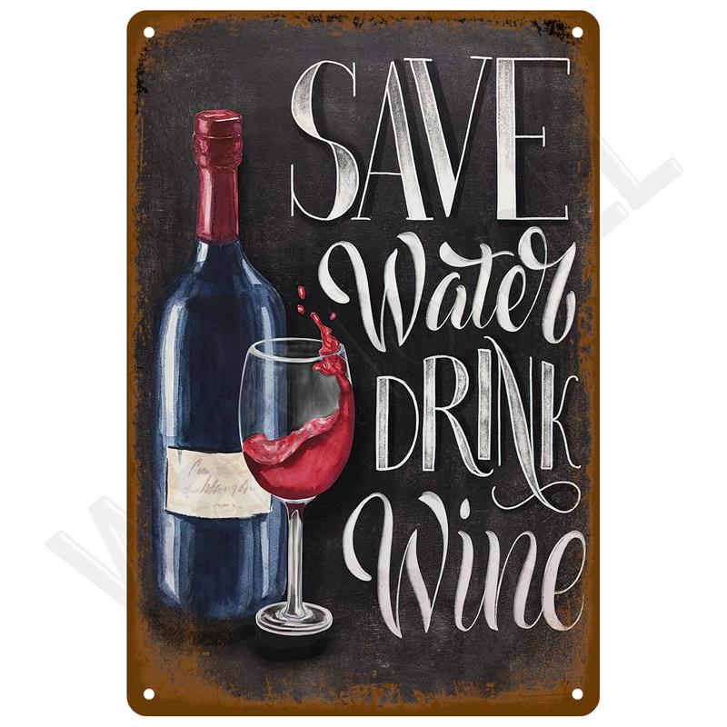 Vintage Kamerdecoratie Huisdecoratie Artikelen Tinnen Borden Esthetisch Mannenslaapkamer Metalen Borden Retro Metalen Plaat Posters Muurkunst Muurschildering