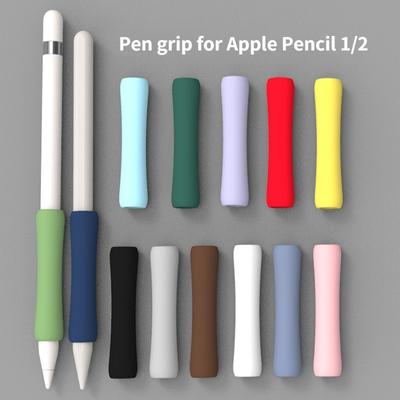 Universal σιλικόνης θήκη για μαρκαδόρο Apple Pencil 1/2 Αντιολισθητική θήκη Προστατευτική ρυθμιζόμενη θήκη Αξεσουάρ υπολογιστή tablet
