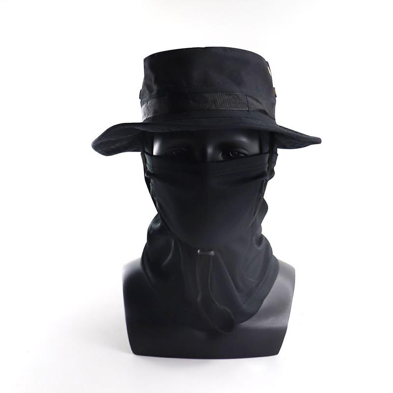 Pěší turistika Rybaření Benny Hat Venkovní sporty Opalovací krém na ochranu proti UV záření Krk Maskování obličeje Nastavitelný Benny Hat a maska