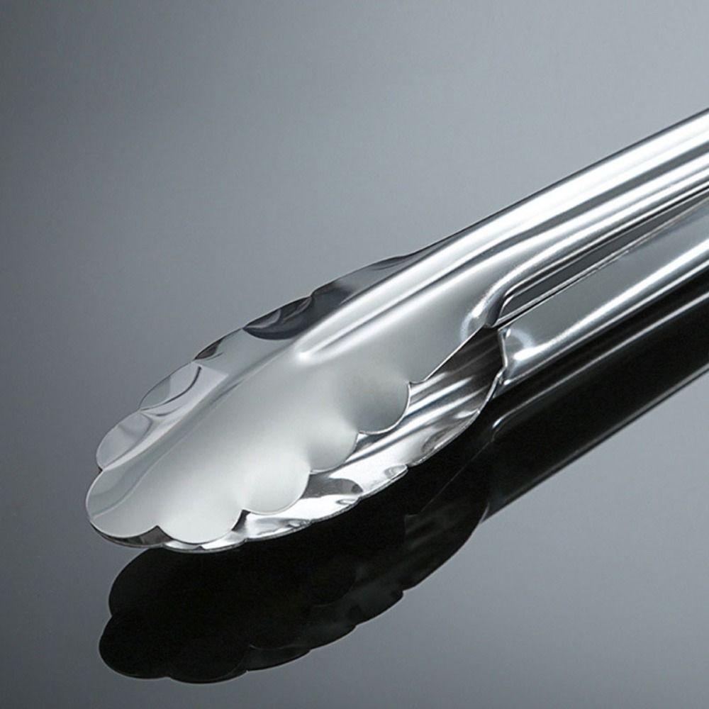 Servierzange Edelstahl Lebensmittelzange Utensilienzange Lebensmittelzange Salatzange Kochzange