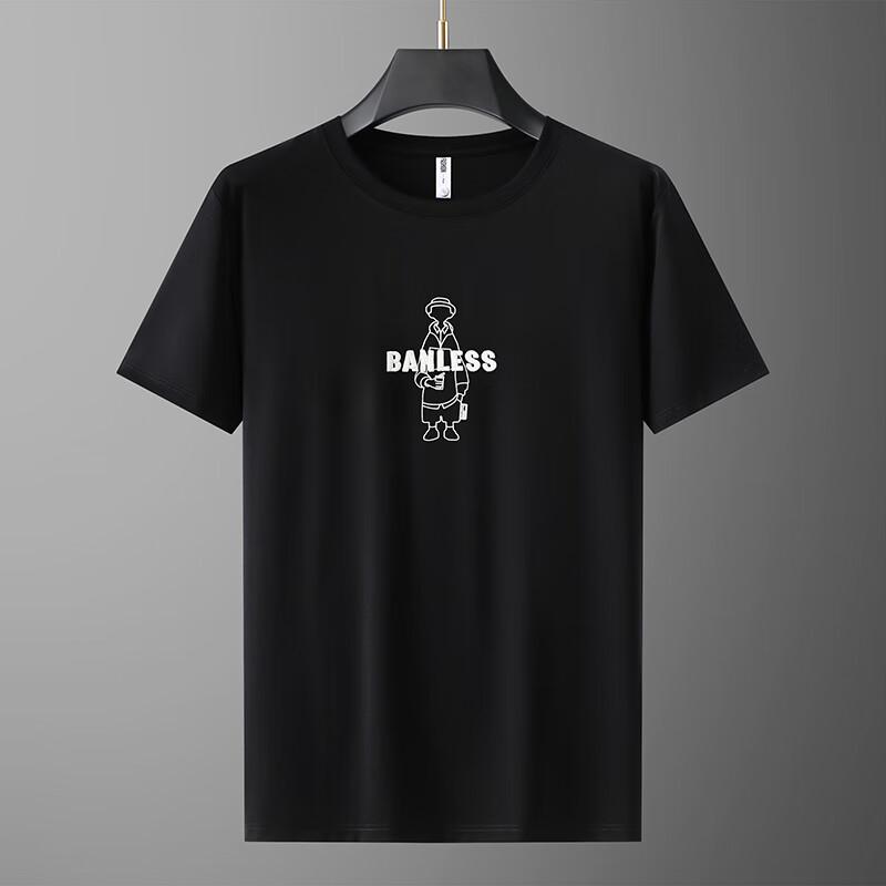 

DIBINZE Men s Plus Size Printed Short Sleeve T-Shirt 4XL