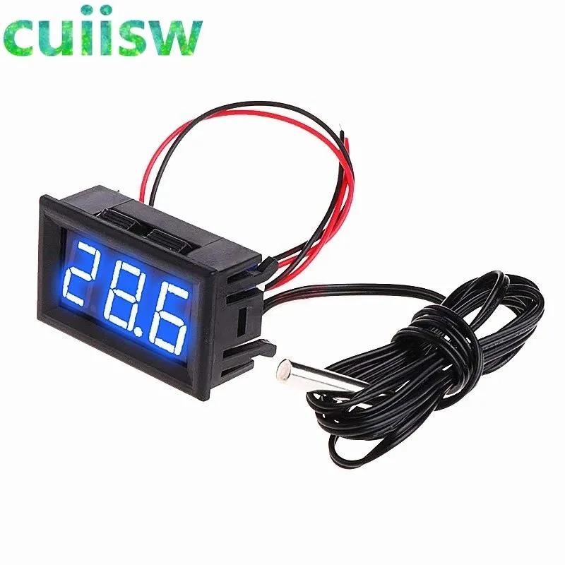 Universal thermometer digital electronic DC 5-12 V with remote sensor