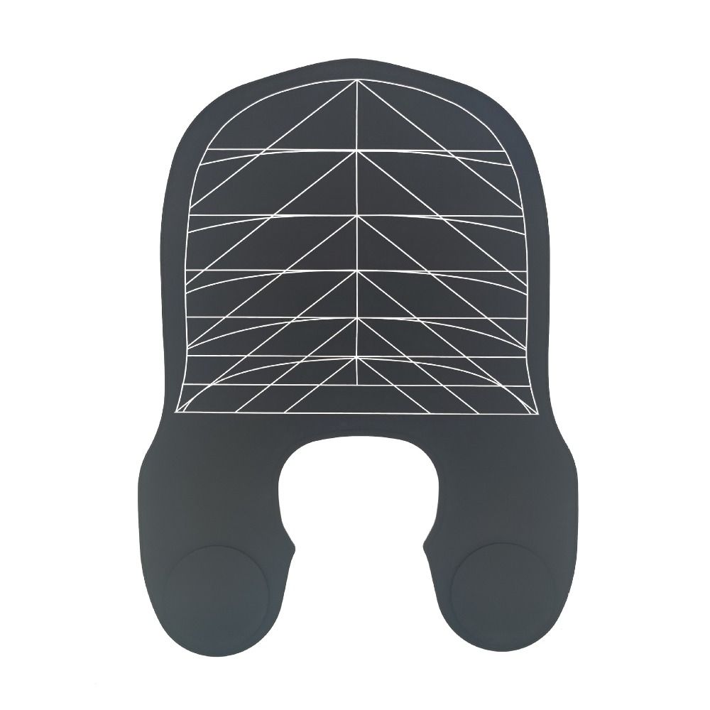 Waterproof Stylist Cutting Cape Silicone Neck Collar Wrap Cover Hair Dyeing Shawl Salon