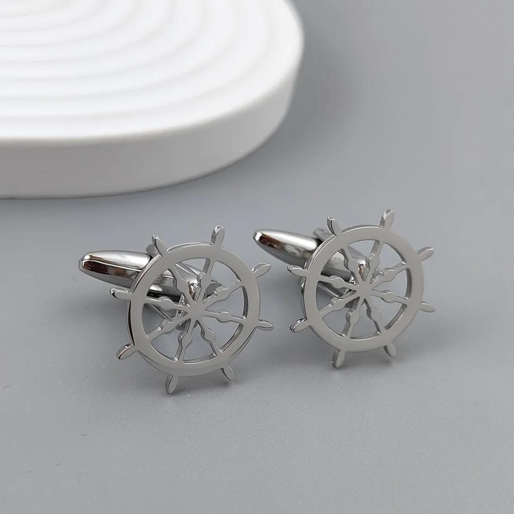 

Bat Cufflinks for Men Sleeve Wrist Buttons Shirt Clasps Stainless Steel Cuff Buckle Wedding Grooms Jewelry Mens Accessories