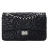 European and American Retro, Camellia Sheepskin Rhombus Chain Women's Bag, New High-end Shoulder Armpit Bag