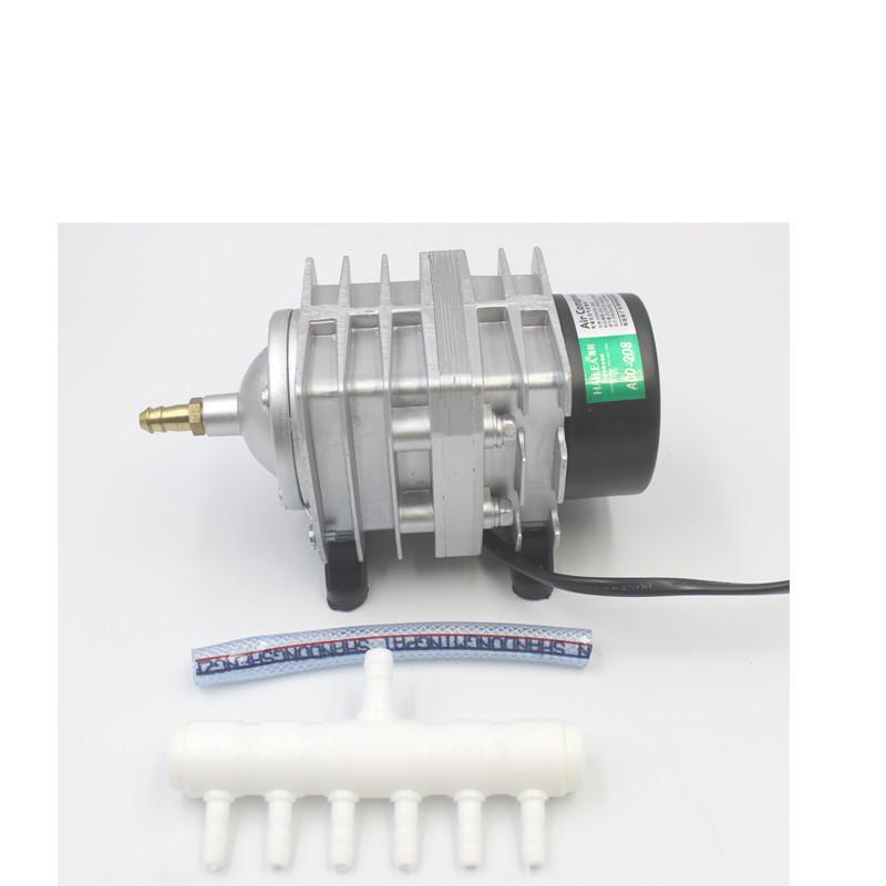 220V Fischteich Sauerstoffpumpe Kompressor für Teich Luftbelüfter Pumpe Extern Hohe Leistung AC Elektromagnetische Luftpumpe