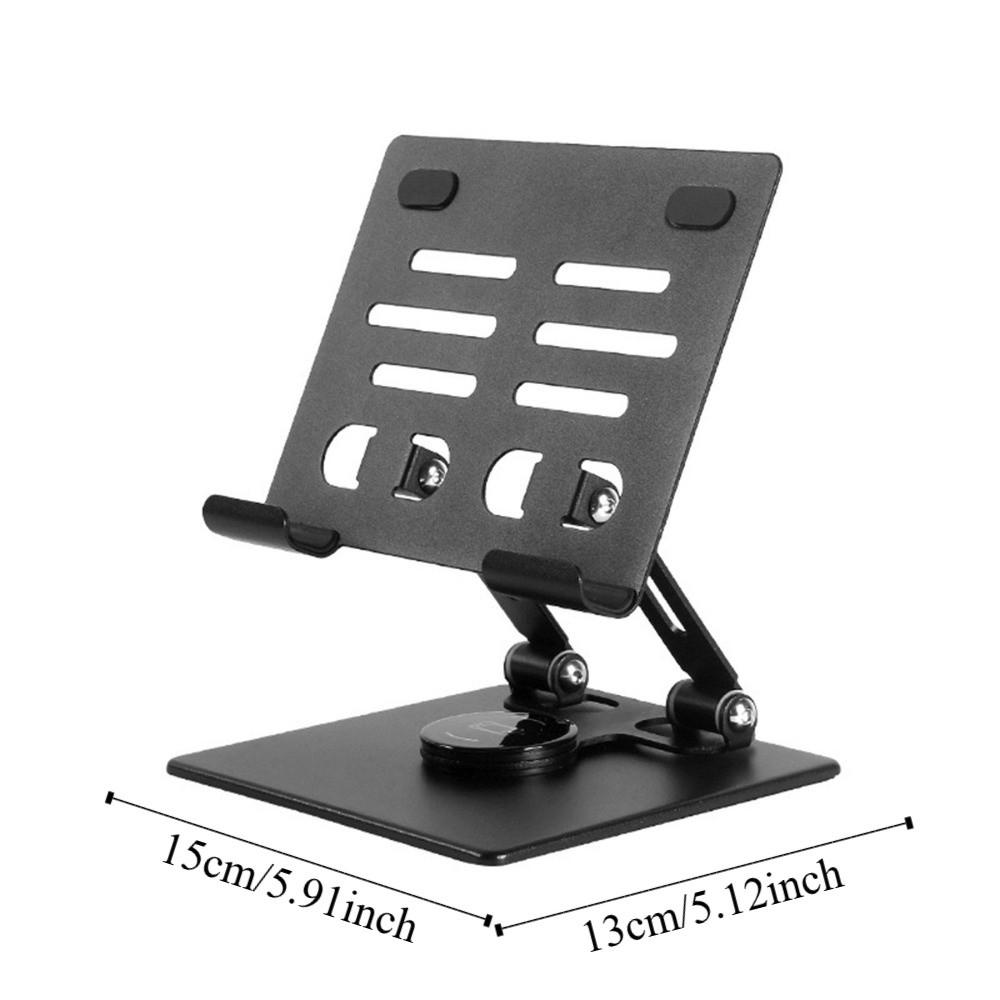Heat Dissipation Tablet Stand 360° Rotation Tablet Phone Bracket Durable Tablet Holder  Office