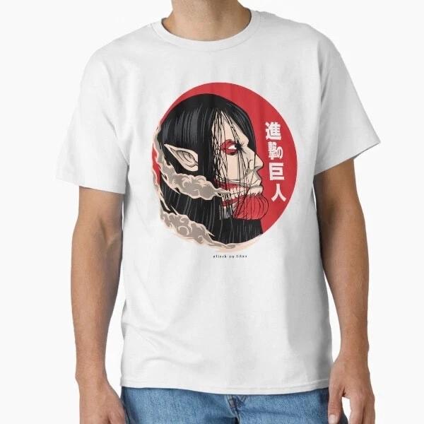 slayer demon Japanese horror film movie anime manga Levi Ackerman t shirt S