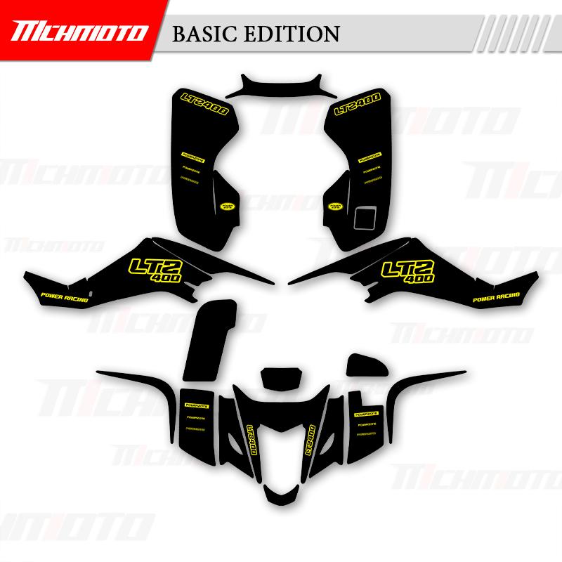 MCHMFG New Style Graphics Decals Stickers Kits For SUZUKI LTZ400 KFX400 2003 2004 2005 2006 2007 2008