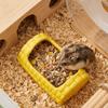 Bite Resistant Pet Feeding Bowl Corn Shape Hamster Feeding Dish Rabbit Water Bowl Pet Home