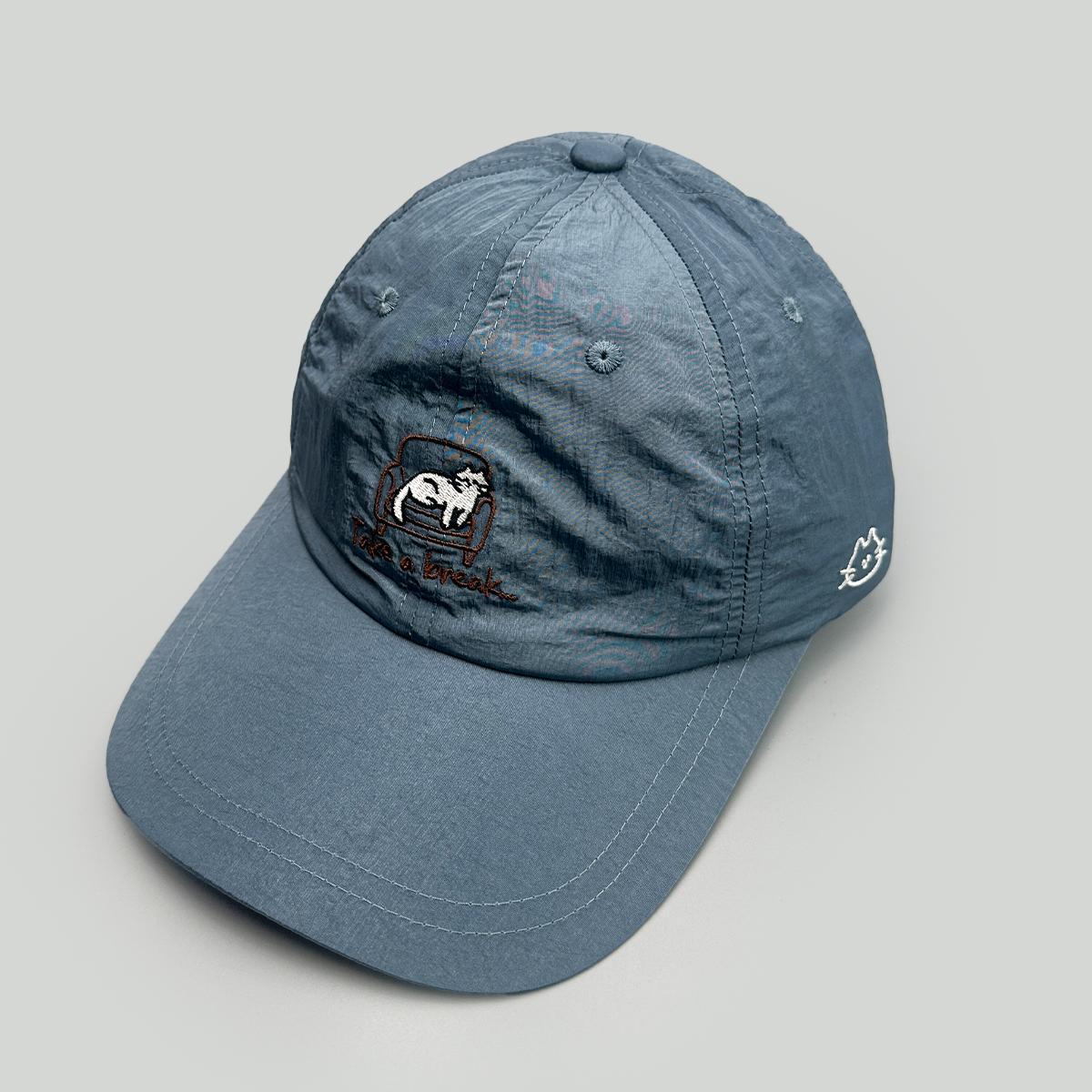 

Cartoon Embroidered Cat Letters Baseball Hats New Unisex Sunshade Simple Breathable Quick Drying Versatile Fashion Peaked Caps 52-60cm