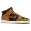 Nike Dunk High Premium Dark Curry Unisex Sneakers Brown Velvet-Brown Dark-Russet DD1401-200