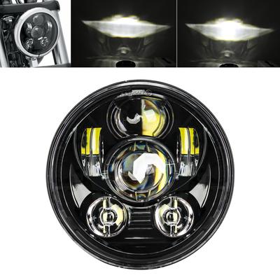 Est 5,75palcové LED světlomet pro motocykl pro Dyna Softail Sportster 883 XL883 FXCW 5 3/4" LED DRL Projektorový světlomet pro motorku