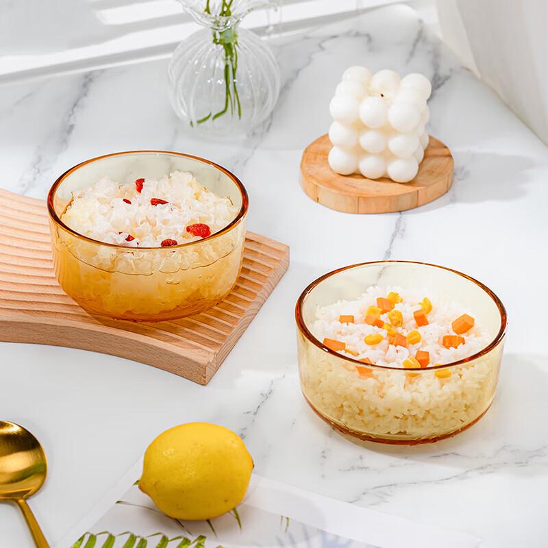 Gaotaibai Yingxue High Borosilicate Glass Bowl Set