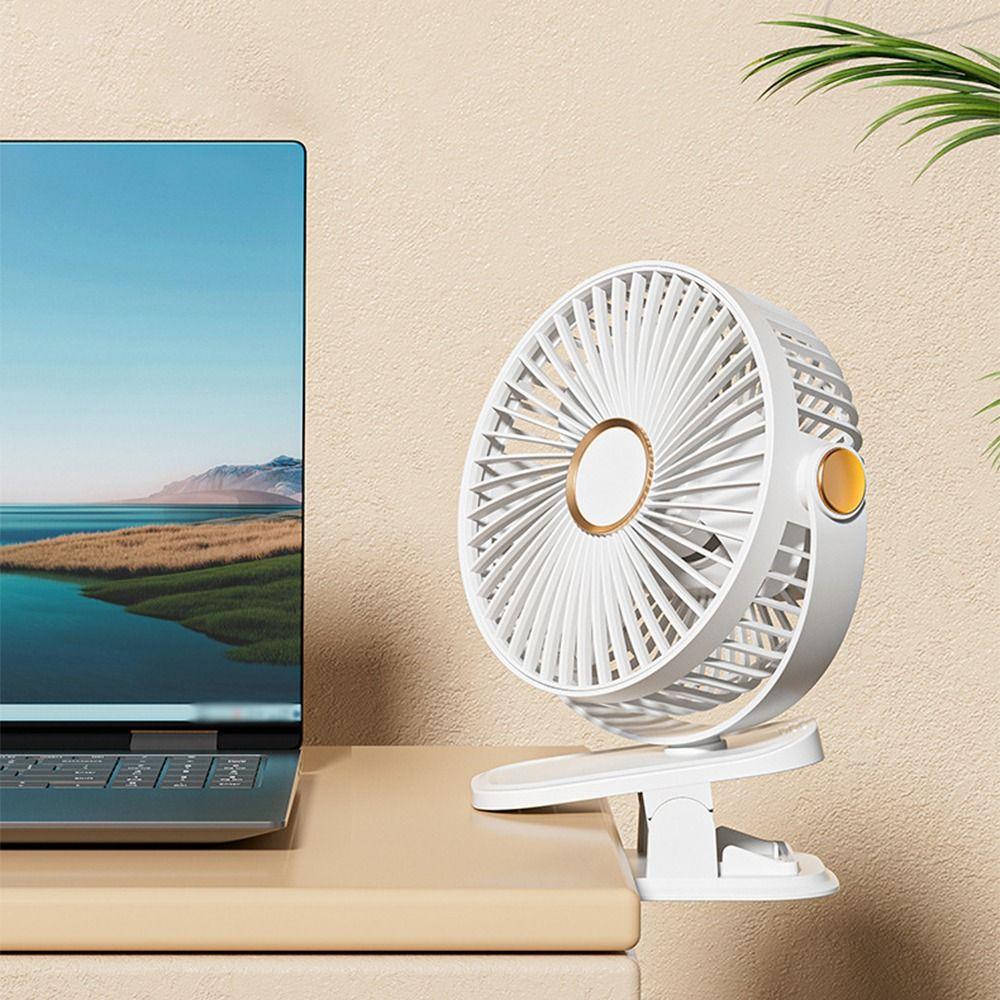 Creative Personal Table Fan 4 in 1 Table Cooling Clip Fan Easy To Carry Small Desk Fan  Desktop