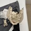Sewing Thread Ladies Crossbody Bags Casual  New Shoulder Bags for Women Zipper Pu