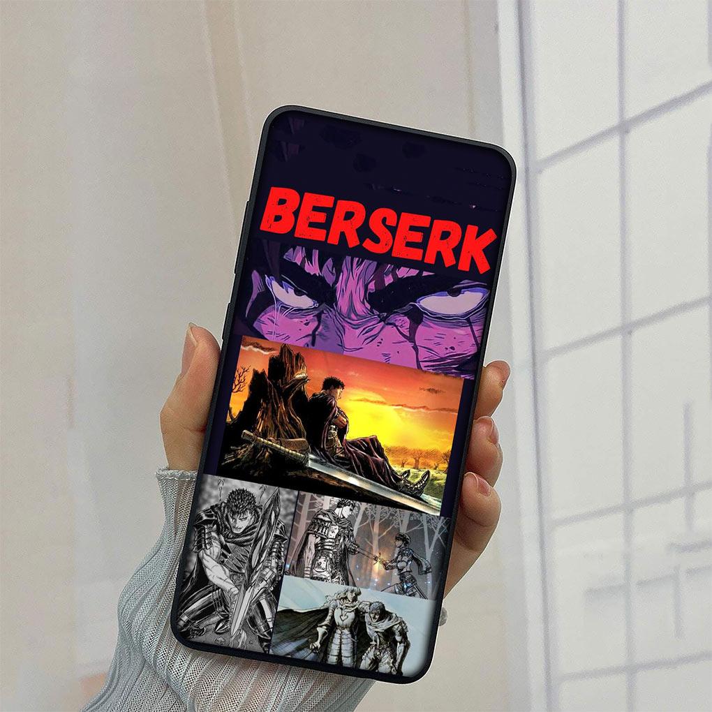 Berserk Guts Soft Cover for VIVO Y20 Y21 Y33S Y20i Y02 Y16 Y22S Y27 Y21T Y33T Y35 Y36 Y53S Y70 Y76 Y77 Y78 Casing Phone Case
