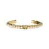 CHANEL Synthetic Cubic Zirconia Bangles Women's Gold ABB239-B13281-NP250