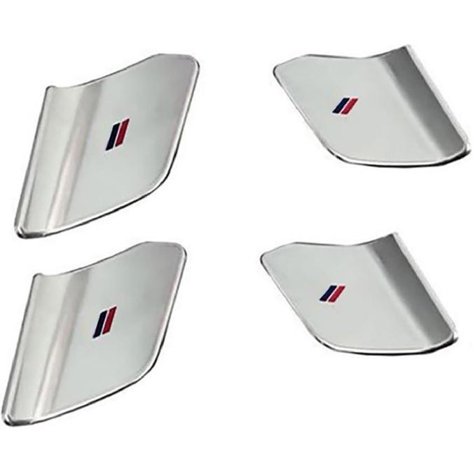 

4 шт. Накладка-защита на чашу дверной ручки автомобиля, наклейка, отделка, аксессуары для стайлинга, внутренняя отделка, совместима для BMW X5 X6 X7 G05 G06 G07 (цвет : M