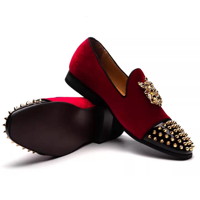 Fashion New One-foot Personalized Custom-made Business Fringed Breathable Bean Shoes and Matte British Casual Wedding Leather Shoes A25