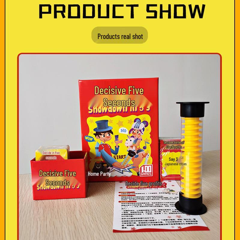 Decydujące Pięć Sekund: Szybka Odpowiedź Gra Rodzinna