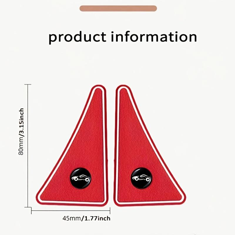 

2 шт. Защита кромки двери автомобиля, бампер, украшение, наклейка на угол для защиты от столкновений