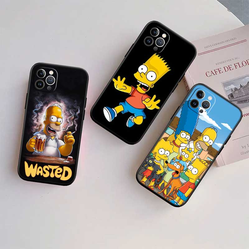 RE53 S-Simpsons New High-End Shell Phone Case for Xiaomi Poco F8 M4 M5 M6 M7 X3 X6 X7 Pro GT NFC Ultra
