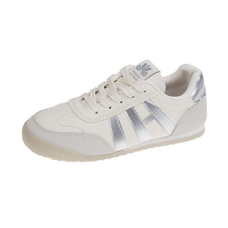 Retro sports shoes autumn new versatile color matching light mouth fashion low-top casual women