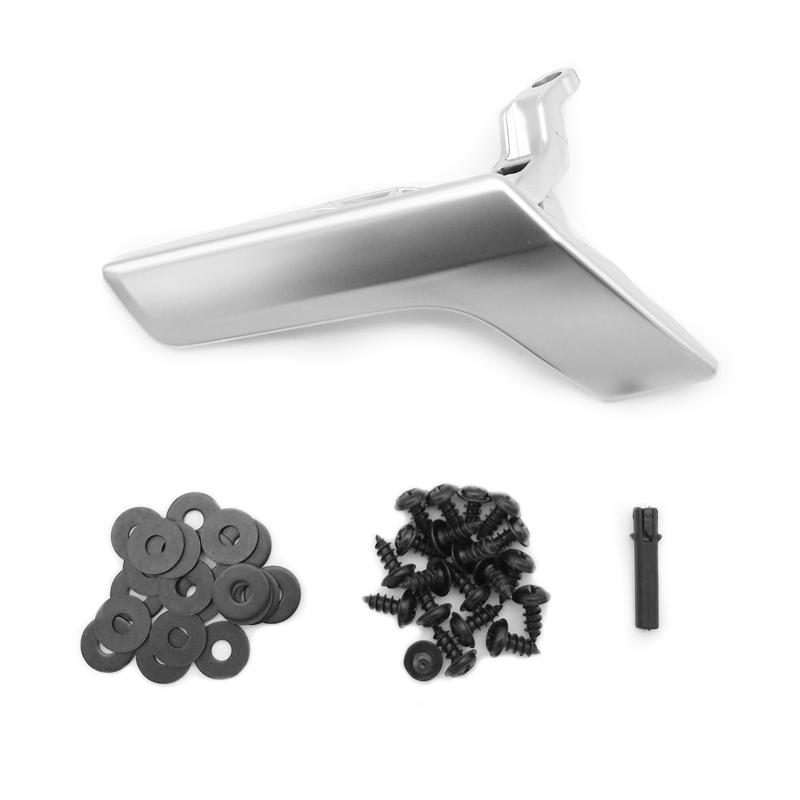 For Mercedes Benz C GLK Class W204 X204 2008 - 2014 Electroplated / Matte Chrome Interior Door Handle Panel Pull Cover