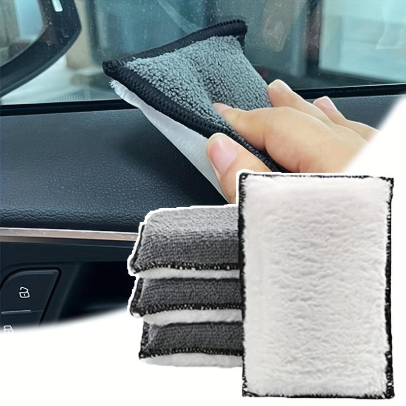 

Auto Interior Fleece Scrubbing Sponge for Cleaning in Cars, Microfiber Towel, Wax Sponge, And Car Cleaning Tools, Without Battery