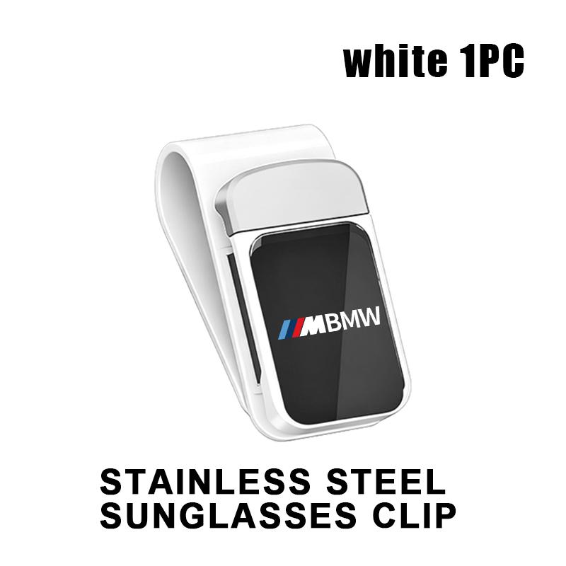 Car Sun Visor Sunglasses Holder Storage Glasses Card Clip For BMW Performance M E87 E30 E46 E28 F35 G20 E93 F20 X3 X