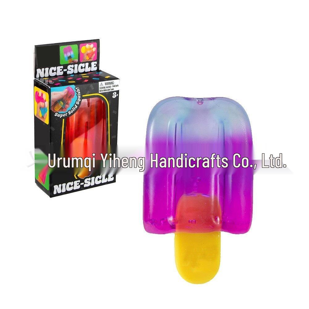 Popsicle Ice Cream Stress Relief Squeeze Toy - Creative and Fun