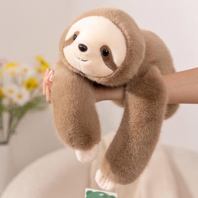 30-65cm Kawaii Hohe Qualität Waldtier Plüschtier Puppe Kissen Weich Langarm Waschbär Dinosaurier Faultier Panda Koala Plüschtier Heimdekoration