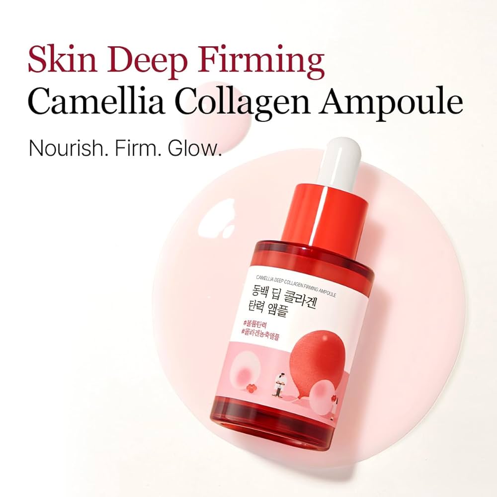 

Round Lab Camellia Deep Collagen Firming Ampoule 30ml + RANDOM GIFT