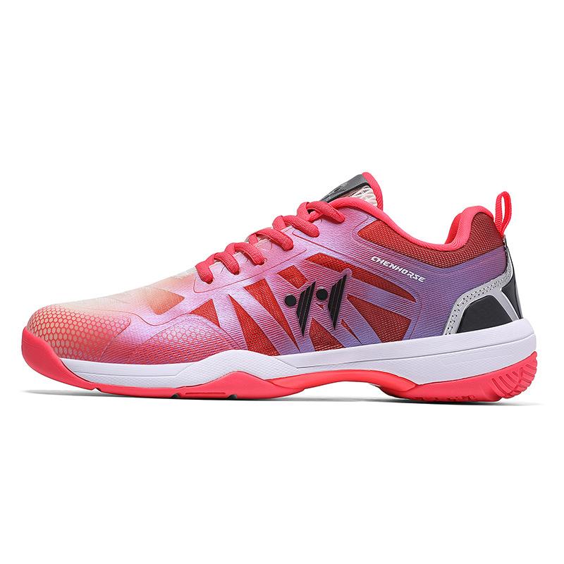 

Male and female middle school students badminton shoes casual and comfortable cushioning rebound light and breathable sports shoes 45